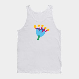 Party Flower Tank Top